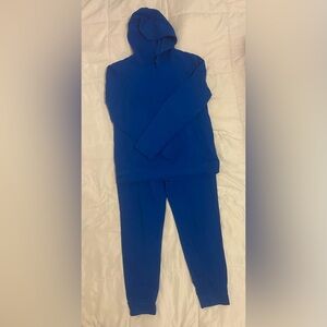 TEK GEAR Hoodie & Jogger set, Size: L (14-16), Color: Royal Blue